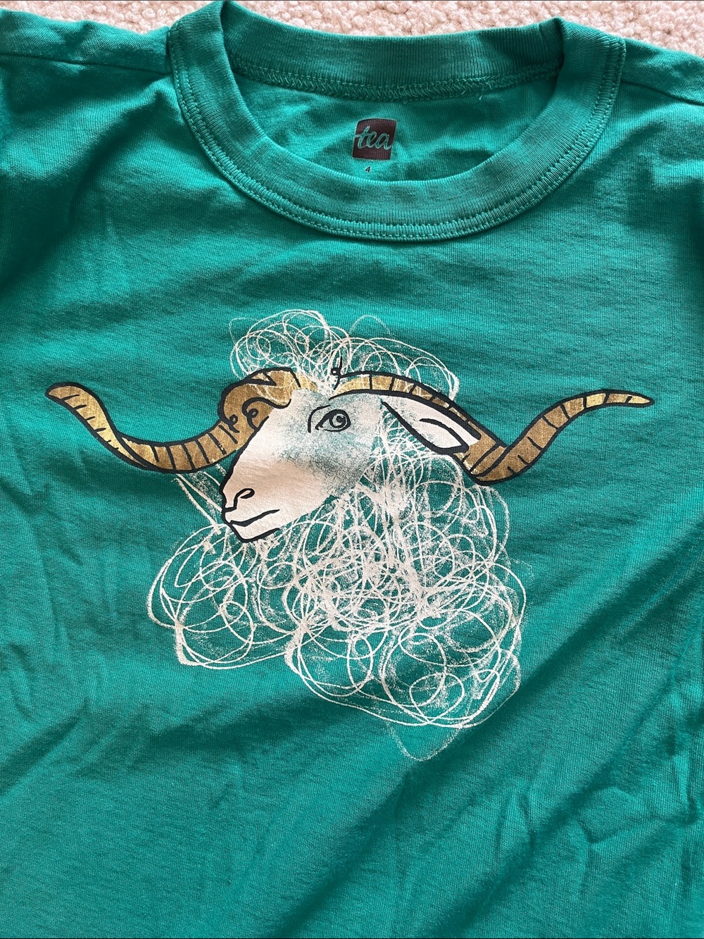 Layered goat tee